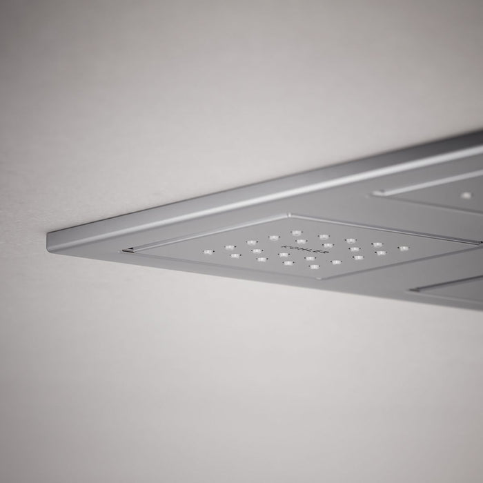 KOHLER K-98740 WaterTile Overhead shower panel with four 22-nozzle sprayheads