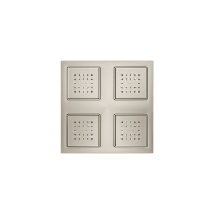 KOHLER K-98740 WaterTile Overhead shower panel with four 22-nozzle sprayheads