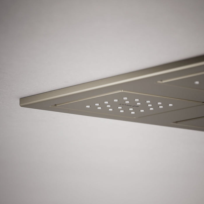 KOHLER K-98740 WaterTile Overhead shower panel with four 22-nozzle sprayheads