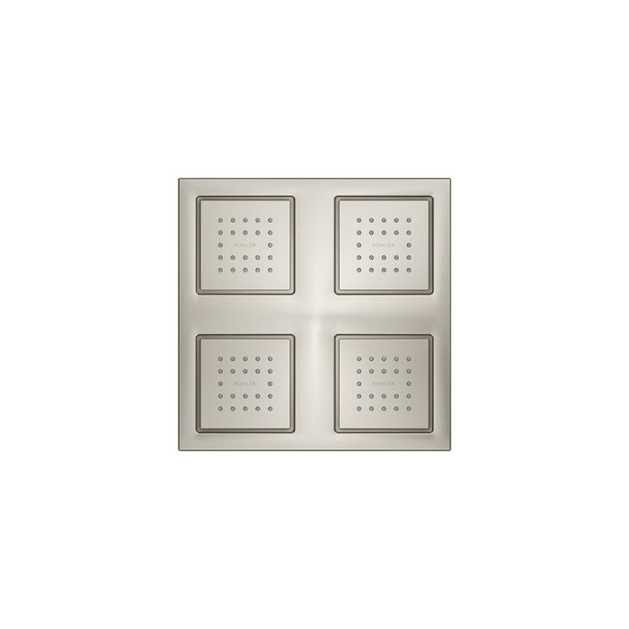KOHLER K-98740 WaterTile Overhead shower panel with four 22-nozzle sprayheads