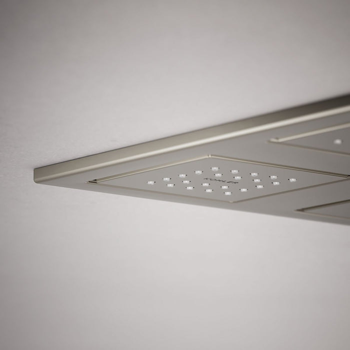 KOHLER K-98740 WaterTile Overhead shower panel with four 22-nozzle sprayheads