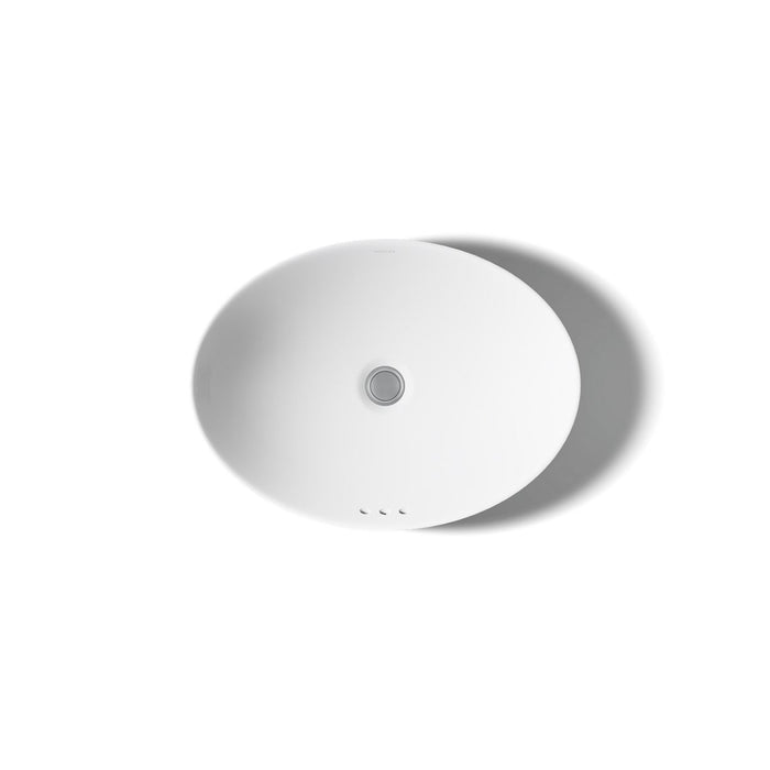 KOHLER K-99183-0 K-99183 Vox 20" Oval Vessel Bathroom Sink