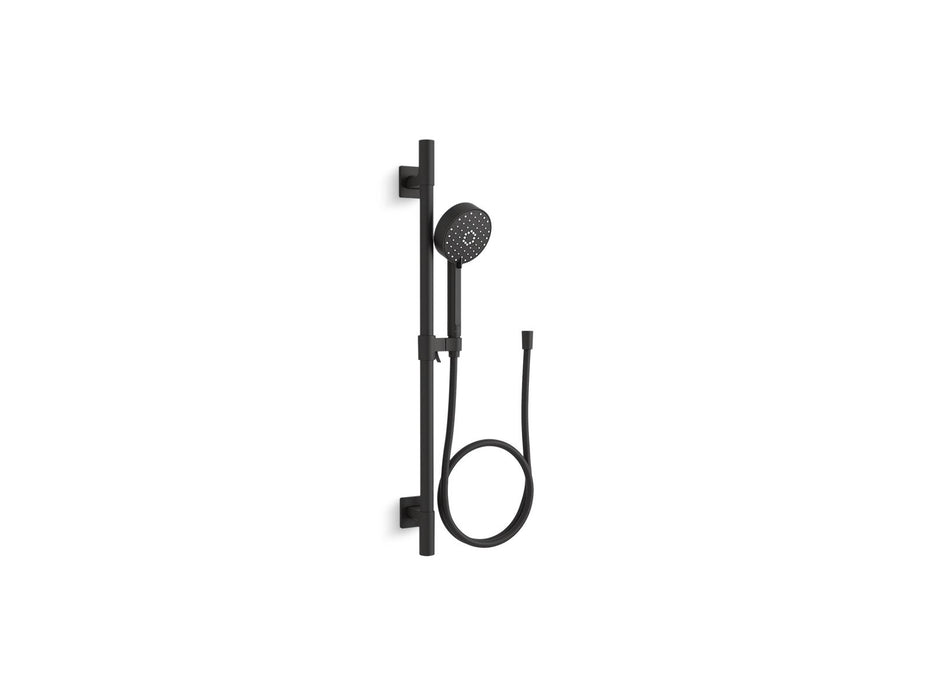 KOHLER K-99242-Y Awaken 30" deluxe four-function handshower kit, 2.5 gpm, matte black