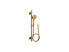 KOHLER K-99242-Y Awaken 30" deluxe four-function handshower kit, 2.5 gpm, vibrant brushed moderne brass