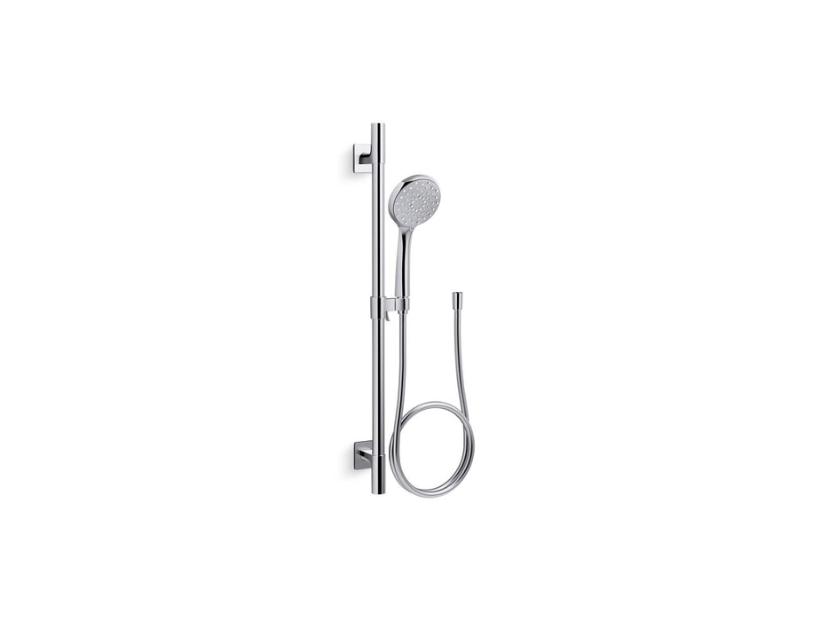 KOHLER K-99243-Y Awaken B110 24" deluxe four-function handshower kit, 2.5 gpm, polished chrome