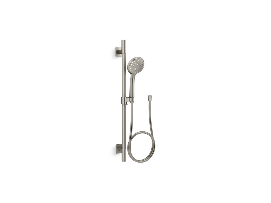 KOHLER K-99243-Y Awaken 30" deluxe four-function handshower kit, 2.5 gpm, vibrant brushed nickel