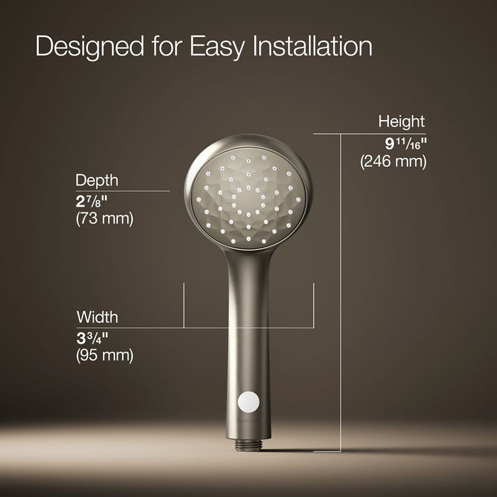 KOHLER K-99248 Awaken Single-function handshower with Eco-Boost