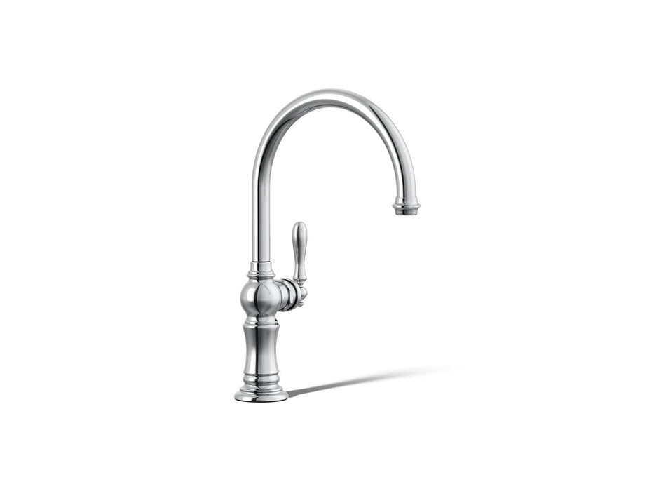 KOHLER K-99263 Artifacts Single-handle kitchen sink faucet