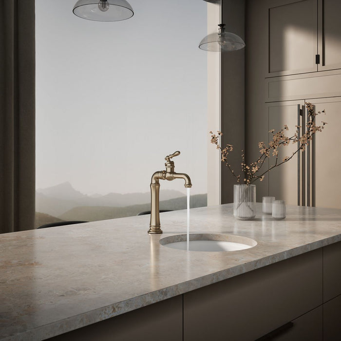 KOHLER K-99268 Artifacts Single-handle bar sink faucet