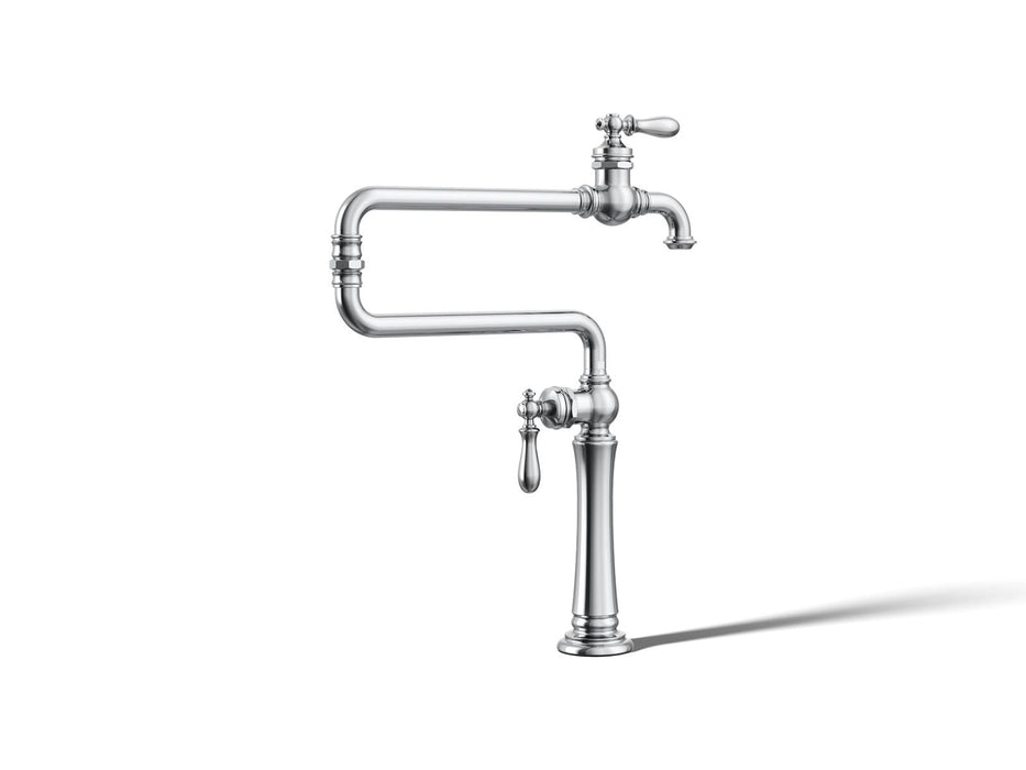 KOHLER K-99271 Artifacts Deck-mount pot filler