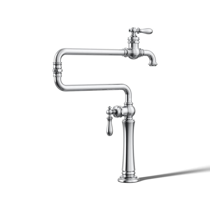 KOHLER K-99271 Artifacts Deck-mount pot filler