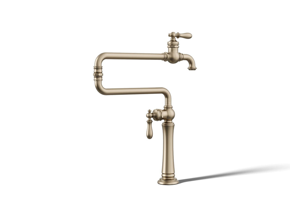 KOHLER K-99271 Artifacts Deck-mount pot filler