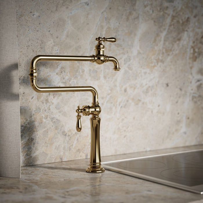 KOHLER K-99271 Artifacts Deck-mount pot filler