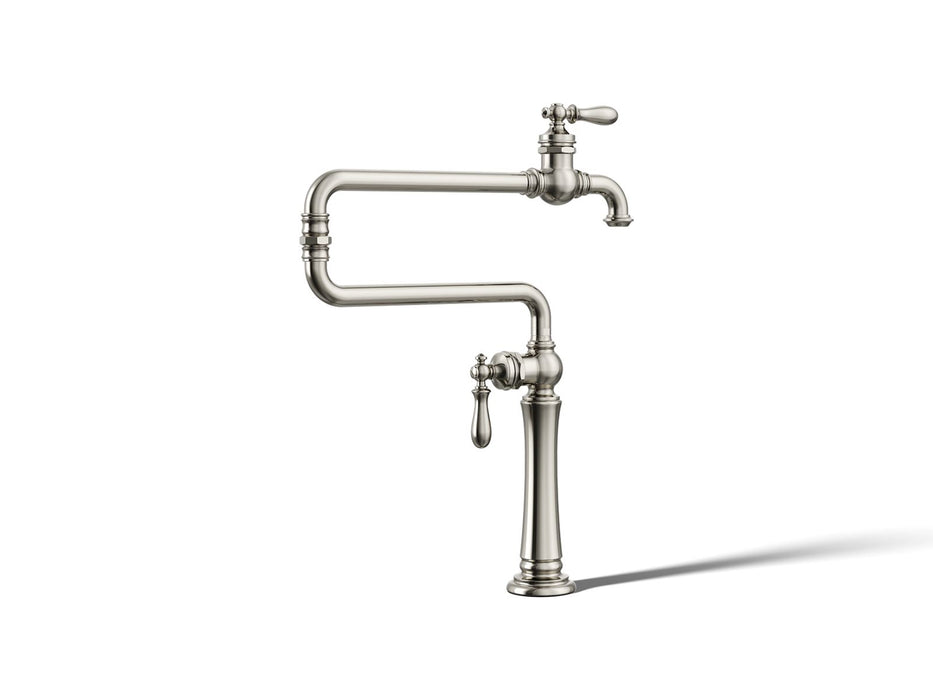 KOHLER K-99271 Artifacts Deck-mount pot filler