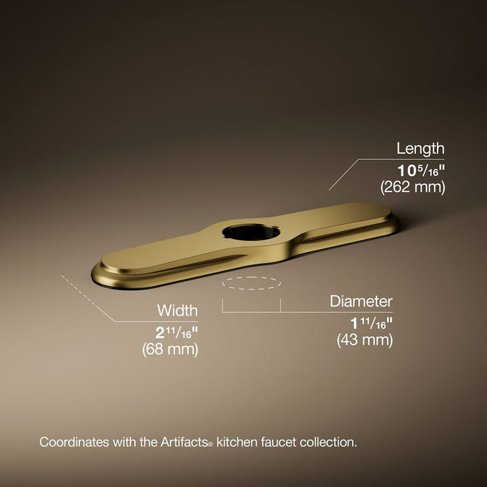 3/4 view of product with dimensions
