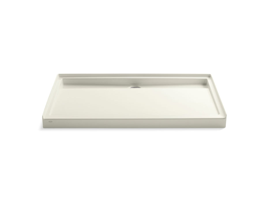 KOHLER K-9928 Groove 60" x 36" alcove shower base, center drain