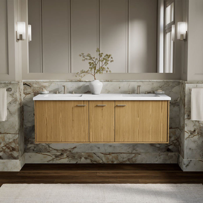 KOHLER K-99548 Jute 60" wall-hung bathroom vanity cabinet