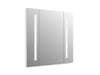 KOHLER K-99572-TL Verdera lighted mirror, 34" W x 33" H, default title