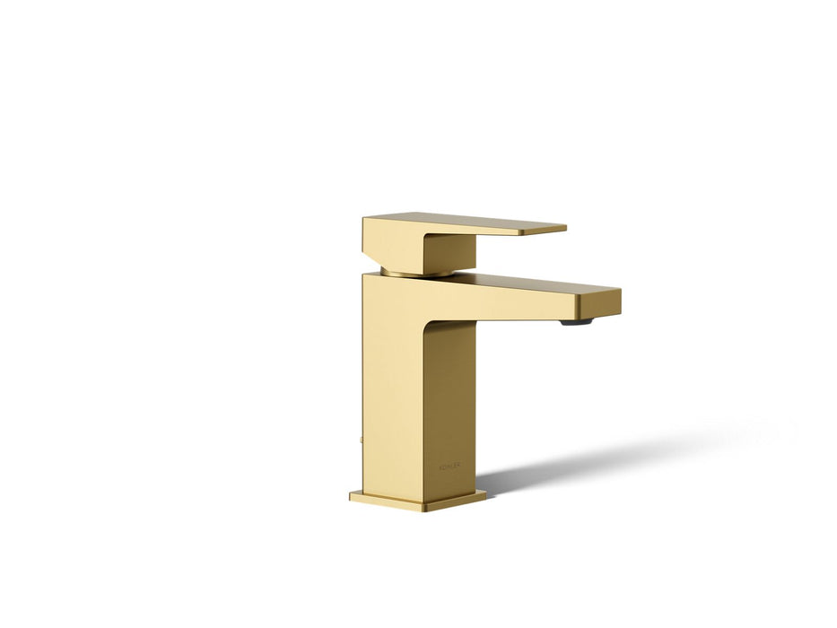 KOHLER K-99760-4K Honesty Single-handle bathroom sink faucet, 1.0 gpm, vibrant brushed moderne brass