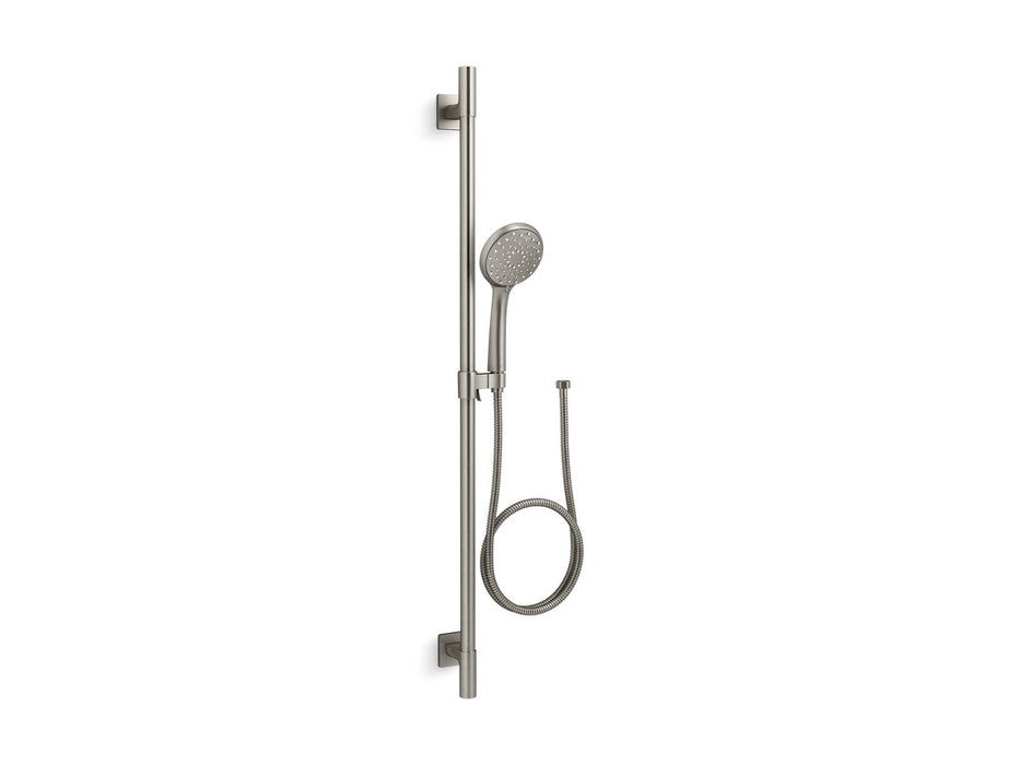 KOHLER K-99899-Y Awaken B110 36" premium four-function handshower kit, 2.5 gpm, vibrant brushed nickel