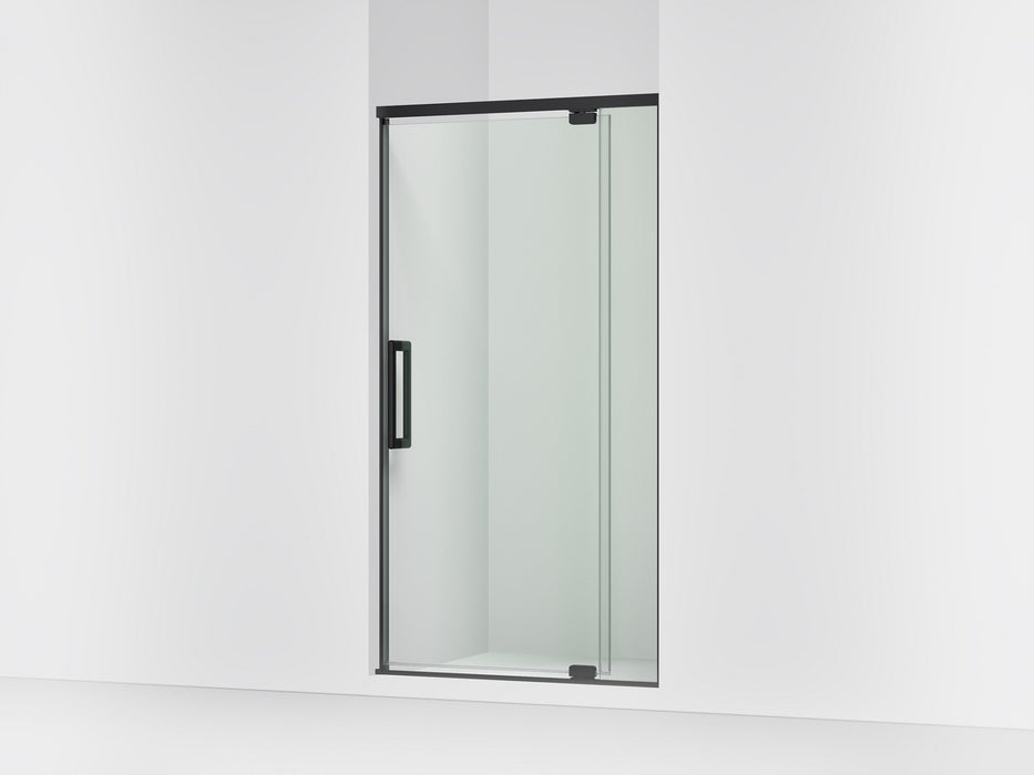 KOHLER K-CA37594-8L Statement 76" H pivot shower door with 5/16"-thick glass