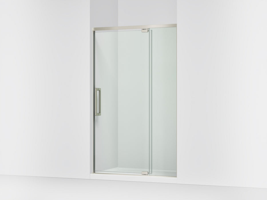 KOHLER K-CA37595-8L Statement 76" H pivot shower door with 5/16"-thick glass