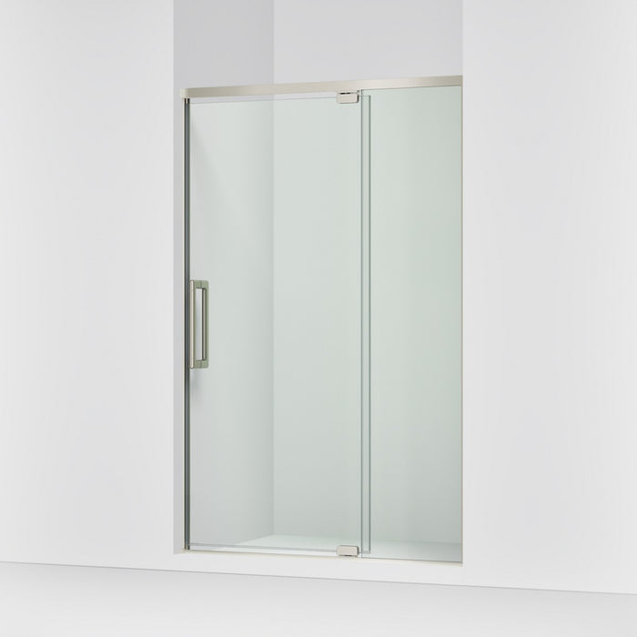 KOHLER K-CA37596-8L Statement 76" H pivot shower door with 5/16"-thick glass