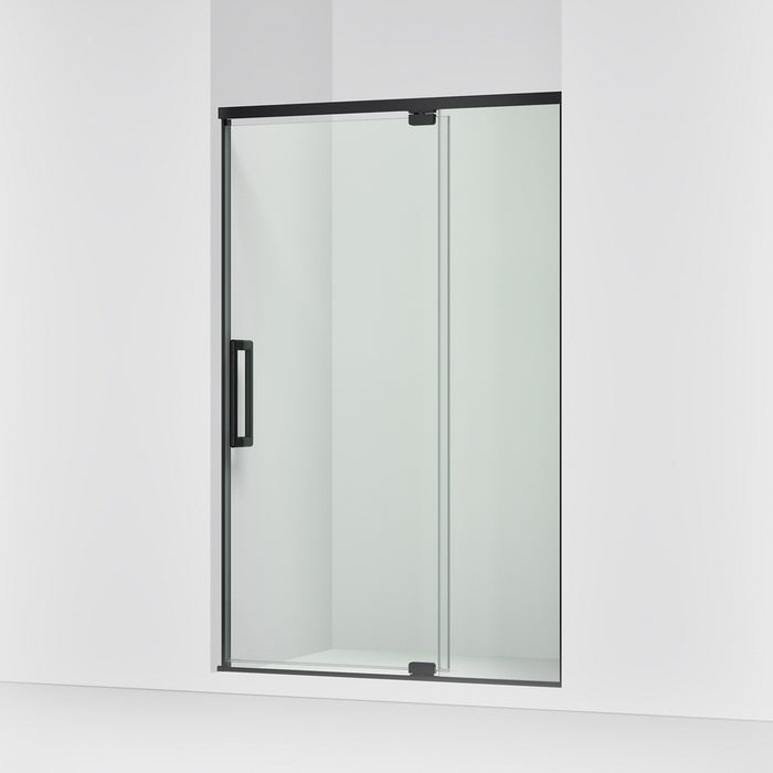 KOHLER K-CA37596-8L Statement 76" H pivot shower door with 5/16"-thick glass