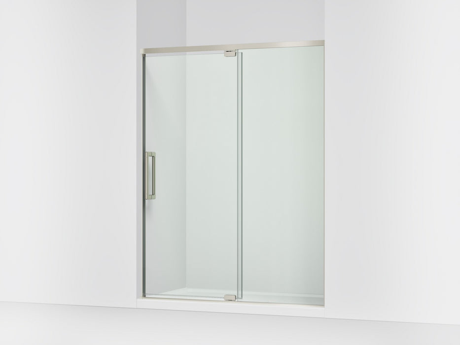 KOHLER K-CA37597-8L Statement 76" H pivot shower door with 5/16"-thick glass