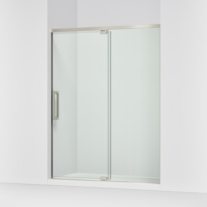 KOHLER K-CA37597-8L Statement 76" H pivot shower door with 5/16"-thick glass