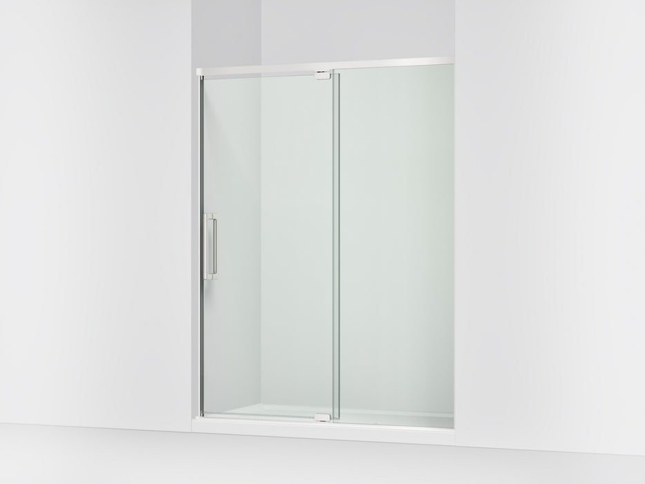 KOHLER K-CA37597-8L Statement 76" H pivot shower door with 5/16"-thick glass