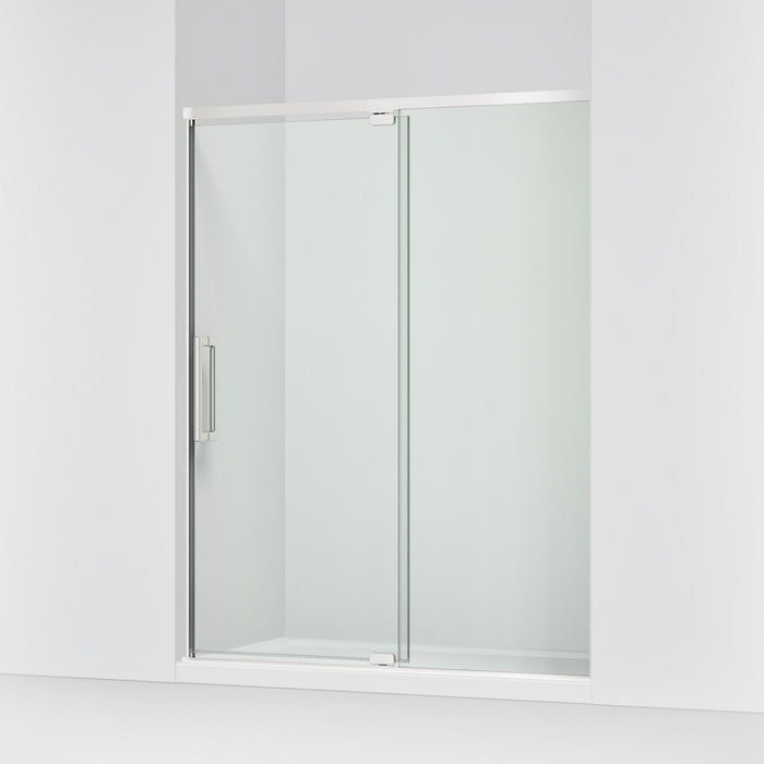 KOHLER K-CA37597-8L Statement 76" H pivot shower door with 5/16"-thick glass