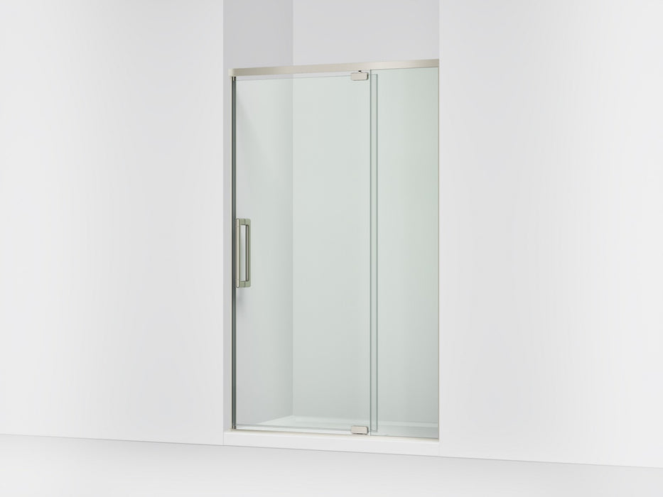 KOHLER K-CA37599-8L Statement 76" H pivot shower door with 5/16"-thick glass