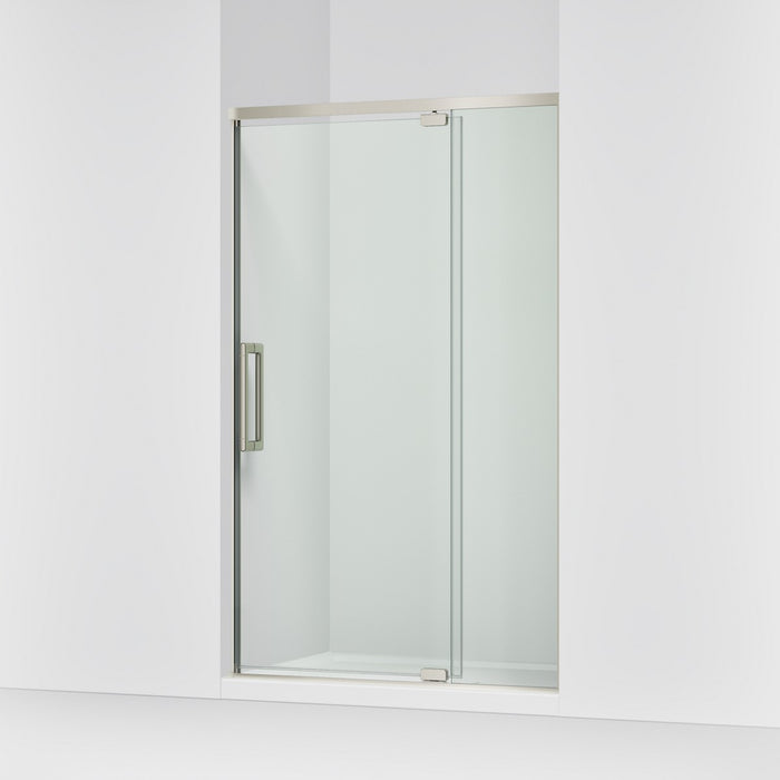 KOHLER K-CA37599-8L Statement 76" H pivot shower door with 5/16"-thick glass