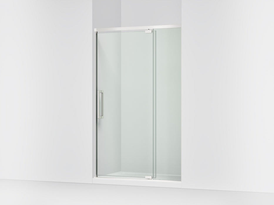KOHLER K-CA37599-8L Statement 76" H pivot shower door with 5/16"-thick glass