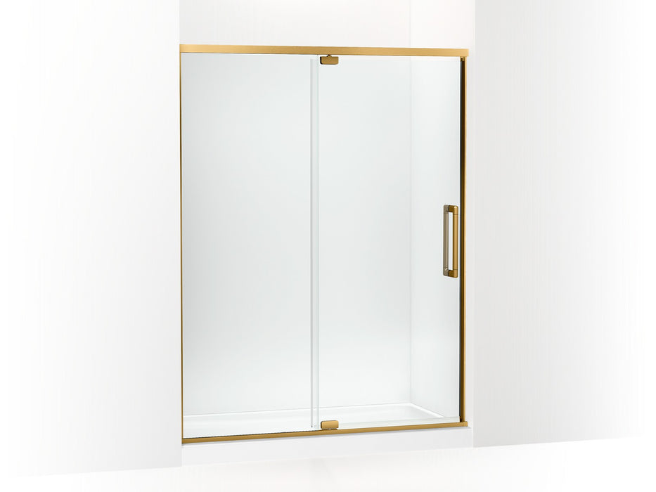 KOHLER K-CA37600-8L Statement 76" H pivot shower door with 5/16"-thick glass