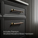 KOHLER K-CM33560-BD1 Artifacts 60" Bathroom Vanity Cabinet with Sinks and Quartz Top, Slate Grey - Detail image of a product 