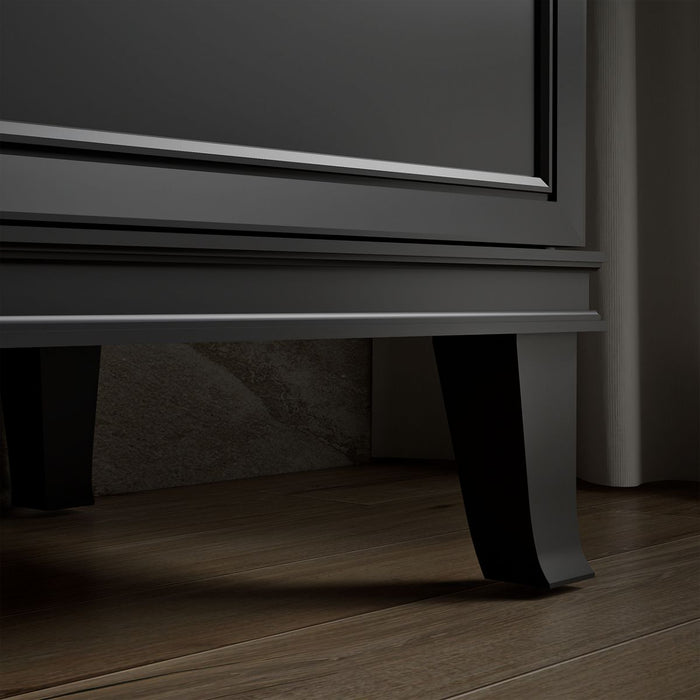 KOHLER K-CM33560-BD1 Artifacts 60" Bathroom Vanity Cabinet with Sinks and Quartz Top, Slate Grey - Detail image of a product 