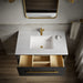 KOHLER K-CM33562-BD1 Enivo 36" Wall-hung Bathroom Vanity Cabinet with Sink and Quartz Top, Gloss Black - View of products in 