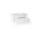 KOHLER K-CM33562-BD1 Enivo 36" Wall-hung Bathroom Vanity Cabinet with Sink and Quartz Top, White - 3/4 view of product
