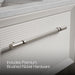 KOHLER K-CM33562-BD1 Enivo 36" Wall-hung Bathroom Vanity Cabinet with Sink and Quartz Top, White - Detail image of a product 
