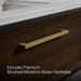 KOHLER K-CM33566-BD1 Lodern 36" Wall-hung Bathroom Vanity Cabinet with Sink and Quartz Top, Slate Grey - Detail image of a pr