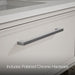 KOHLER K-CM33566-BD22 Lodern 36" Wall-hung Bathroom Vanity Cabinet with Sink and Quartz Top, Linen White - Detail image of a 