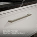 KOHLER K-CM33566-BD22 Lodern 36" Wall-hung Bathroom Vanity Cabinet with Sink and Quartz Top, Linen White - Detail image of a 