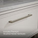 KOHLER K-CM33566-BD22 Lodern 36" Wall-hung Bathroom Vanity Cabinet with Sink and Quartz Top, Linen White - Detail image of a 