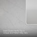 KOHLER K-CM33566-BD22 Lodern 36" Wall-hung Bathroom Vanity Cabinet with Sink and Quartz Top, Linen White - Detail image of a 