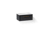 KOHLER K-CM33566-BD22 Lodern 36" Wall-hung Bathroom Vanity Cabinet with Sink and Quartz Top, Slate Grey - 3/4 view of product