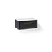 KOHLER K-CM33566-BD22 Lodern 36" Wall-hung Bathroom Vanity Cabinet with Sink and Quartz Top, Slate Grey - 3/4 view of product
