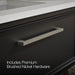 KOHLER K-CM33566-BD22 Lodern 36" Wall-hung Bathroom Vanity Cabinet with Sink and Quartz Top, Slate Grey - Detail image of a p