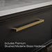 KOHLER K-CM33566-BD22 Lodern 36" Wall-hung Bathroom Vanity Cabinet with Sink and Quartz Top, Slate Grey - Detail image of a p